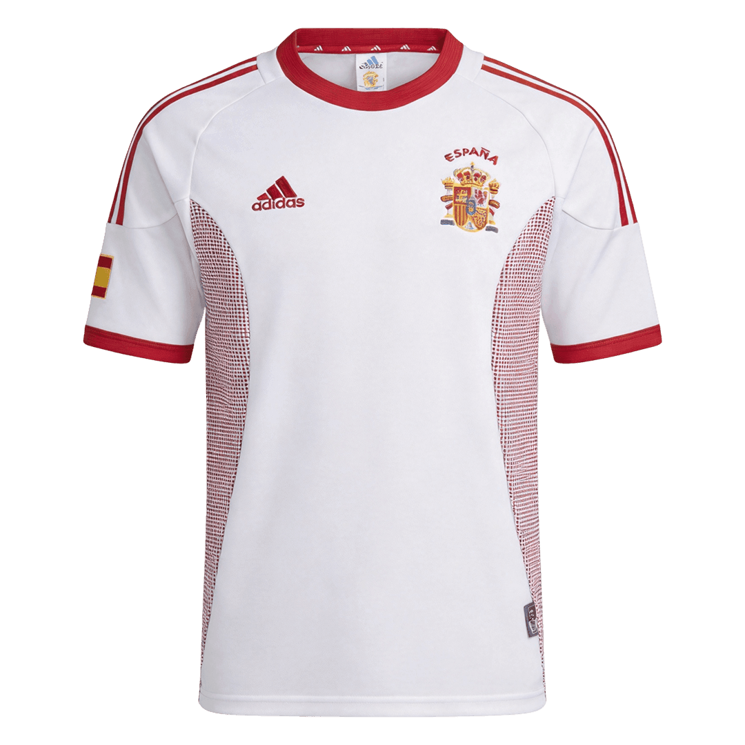 Retro 2002 Spain Segunda Equipación Copa del Mundo