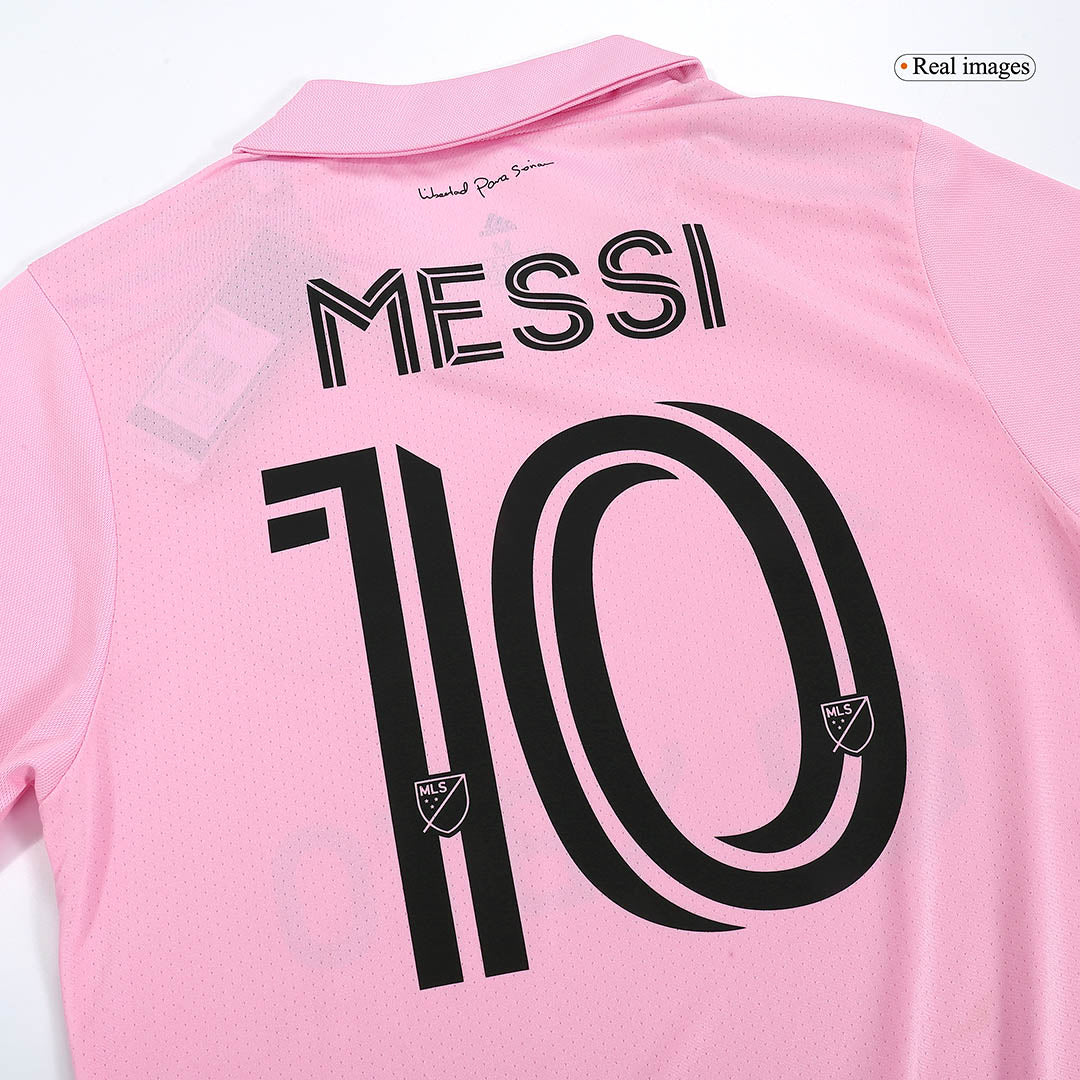 Tricouri Fotbal Inter Miami CF MESSI #10 Acasă 2022 Authentic