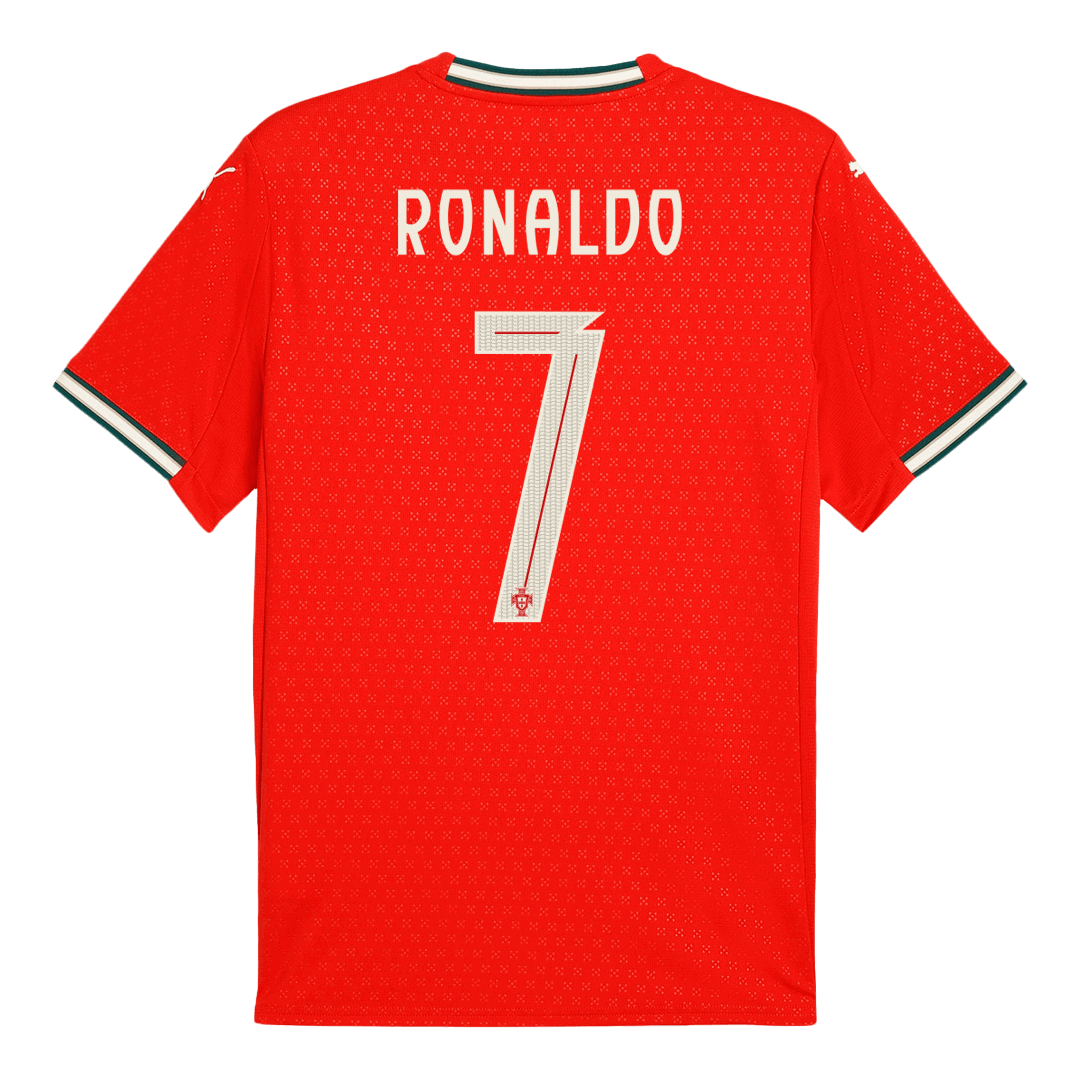 Tricouri Fotbal Portugalia RONALDO #7 Acasă 2025