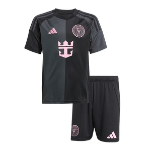 Set Tricouri Fotbal Inter Miami CF Deplasare 2025 Pentru Copii