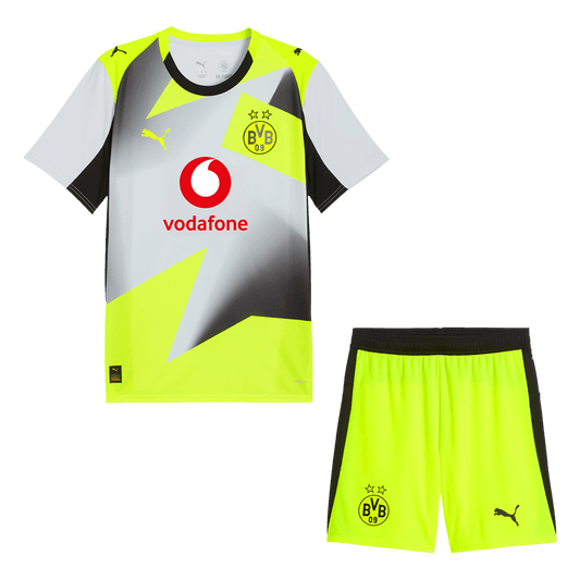 Set Tricouri Fotbal Borussia Dortmund Deplasare 2025/26