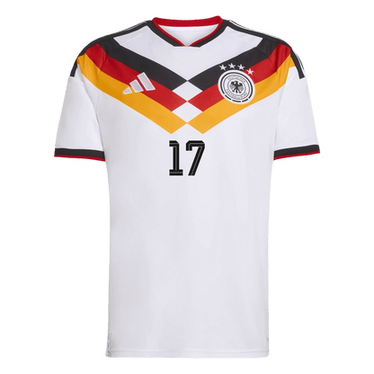 Tricouri Fotbal Germania WIRTZ #17 Acasă Cupa Mondială 2026