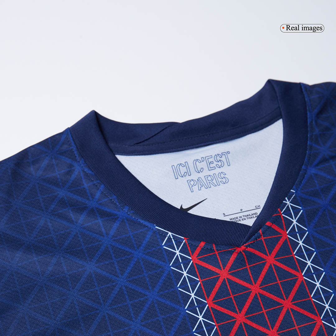 Tricouri Fotbal PSG KVARATSKHELIA #7 Acasă 2025/26 - Premium (mărime mare)