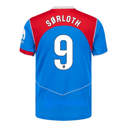 Tricouri Fotbal Atletico Madrid SØRLOTH #9 Treilea 2025/26