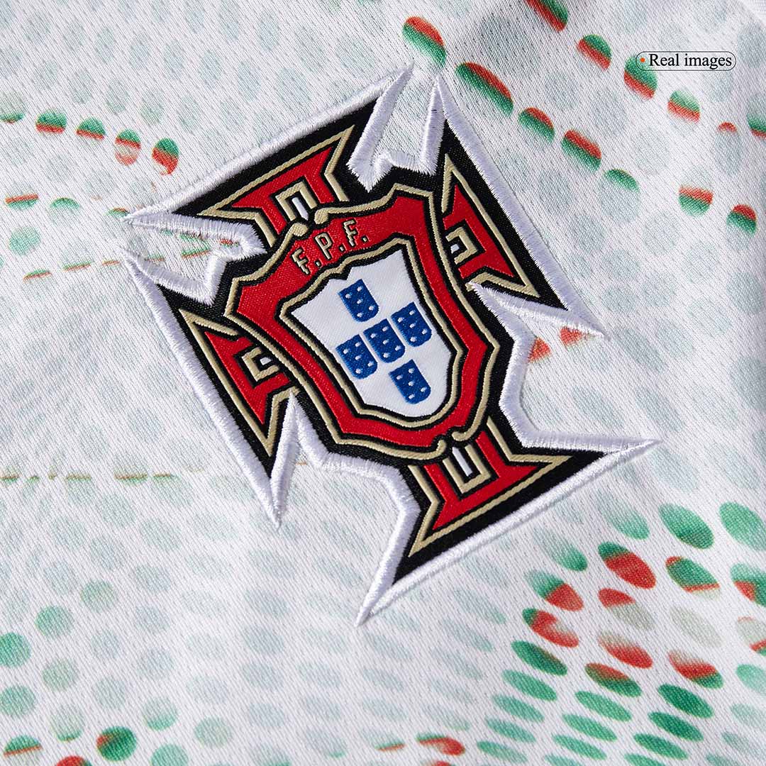 Tricouri Fotbal Portugalia Deplasare 2025 Mânecă Lungă (mărime mare)