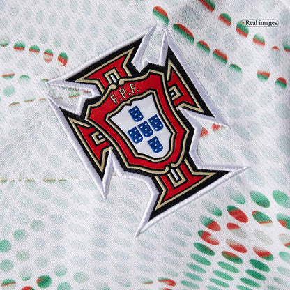 Tricouri Fotbal Portugalia Deplasare 2025 Mânecă Lungă (mărime mare)