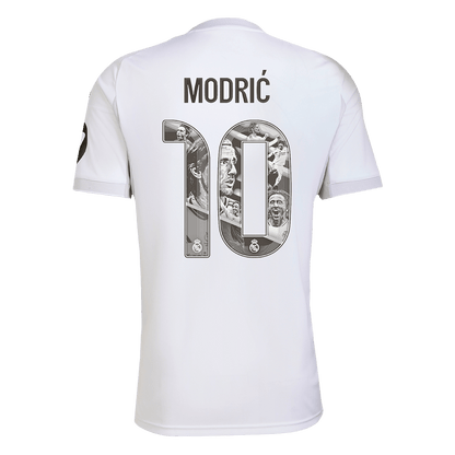 Tricouri Fotbal Real Madrid MODRIĆ Special #10 Acasă 2025/26 - Premium