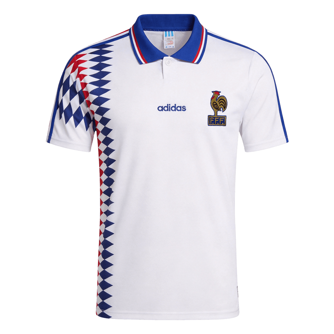 Tricouri Fotbal Vintage Franța Deplasare 1994