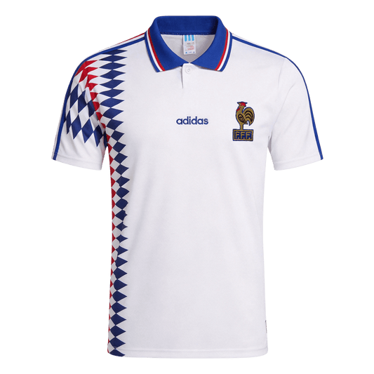 Tricouri Fotbal Vintage Franța Deplasare 1994