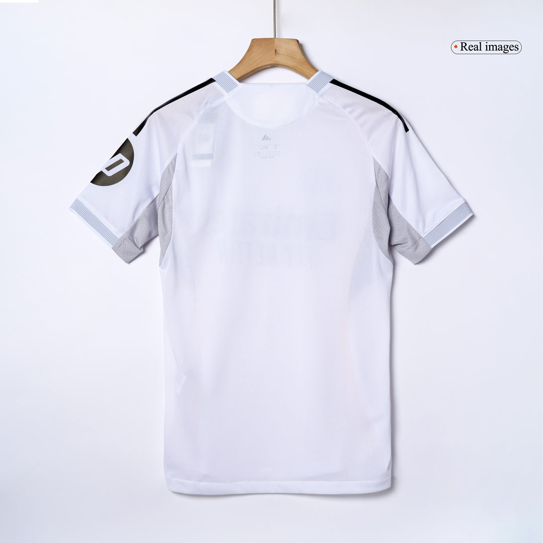 Tricouri Fotbal Real Madrid HUIJSEN #24 Acasă 2025/26 Authentic - Premium
