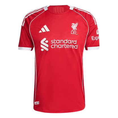 Tricouri Fotbal Liverpool VIRGIL #4 Acasă 2025/26 Authentic