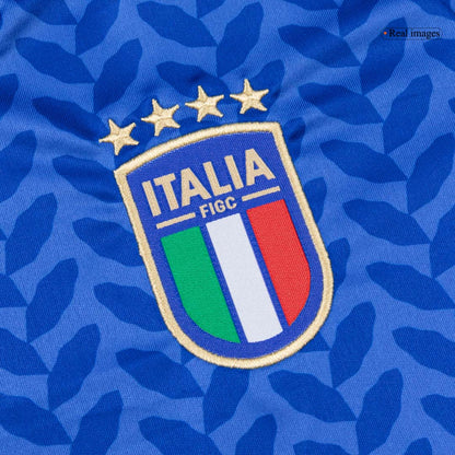 Set Tricouri Fotbal Italia Acasă 2025/26 Pentru Copii - Premium