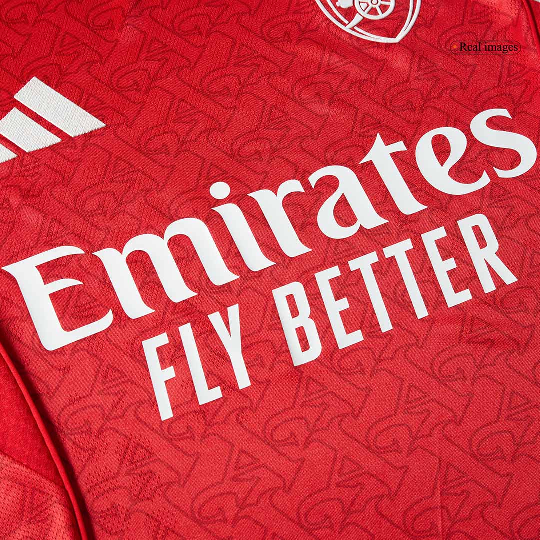 Tricouri Fotbal Arsenal ØDEGAARD #8 Acasă 2025/26 Authentic