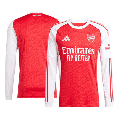Tricouri Fotbal Arsenal Acasă 2025/26 Mânecă Lungă (mărime mare)