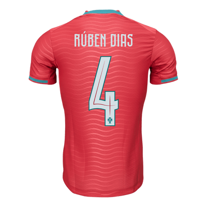 Tricouri Fotbal Portugalia RÚBEN DIAS #4 Acasă Cupa Mondială 2026 Authentic
