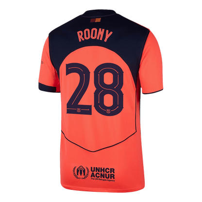 Tricouri Fotbal Barcelona ROONY 28 Treilea 2025/26 - TricouriFotbaliști Shop
