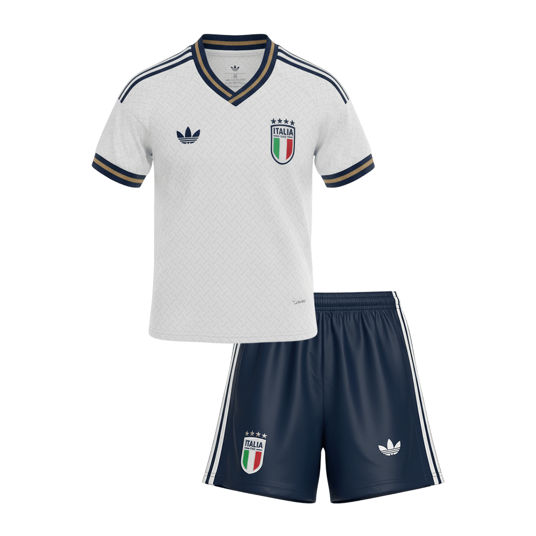 Set Tricouri Fotbal Italia Deplasare 2026 Pentru Copii