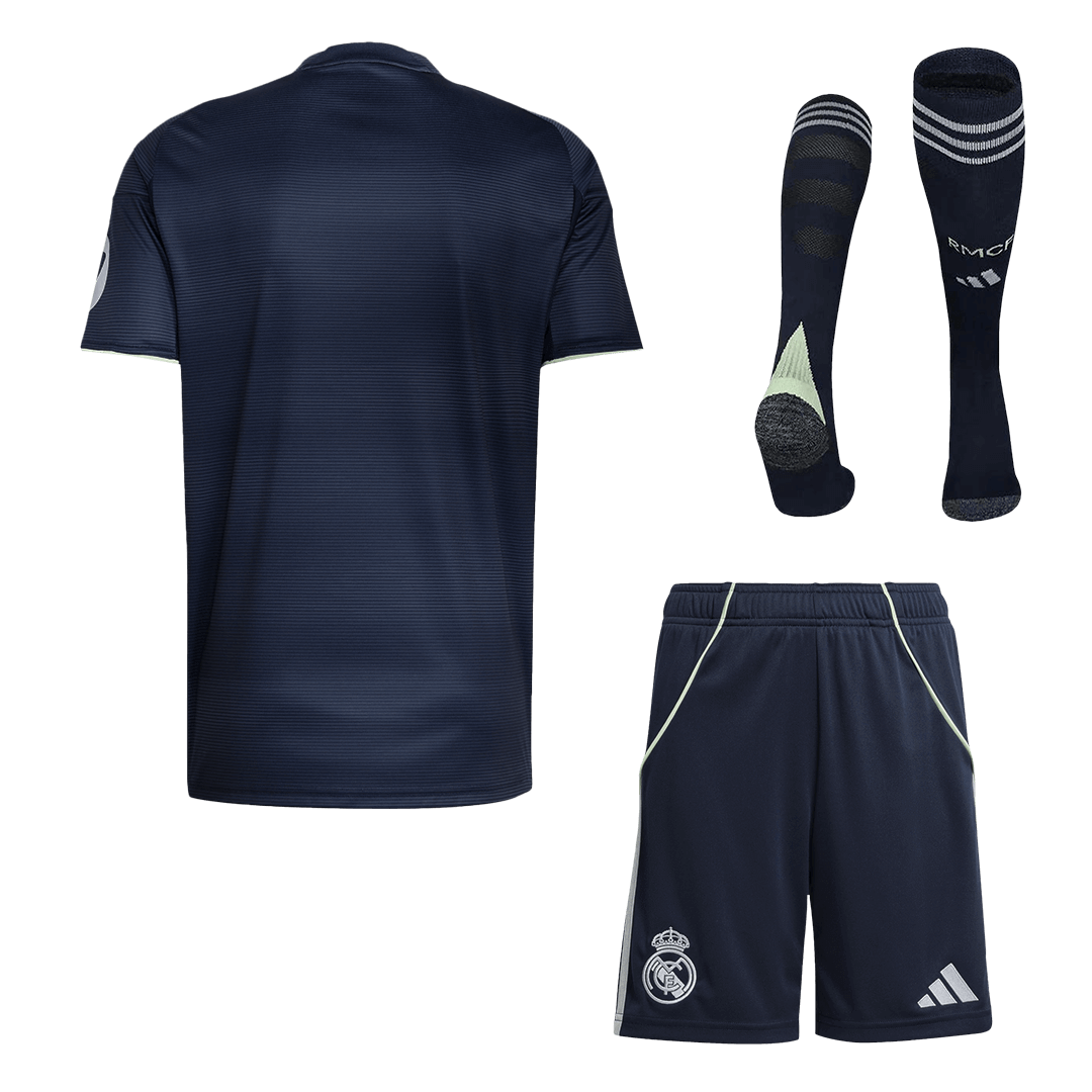 Set Tricouri Fotbal Real Madrid Deplasare 2025/26 - Premium