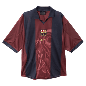 Tricouri Fotbal Vintage Barcelona X CJ Acasă 2000/01
