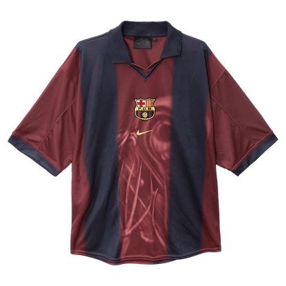 Tricouri Fotbal Vintage Barcelona X CJ Acasă 2000/01