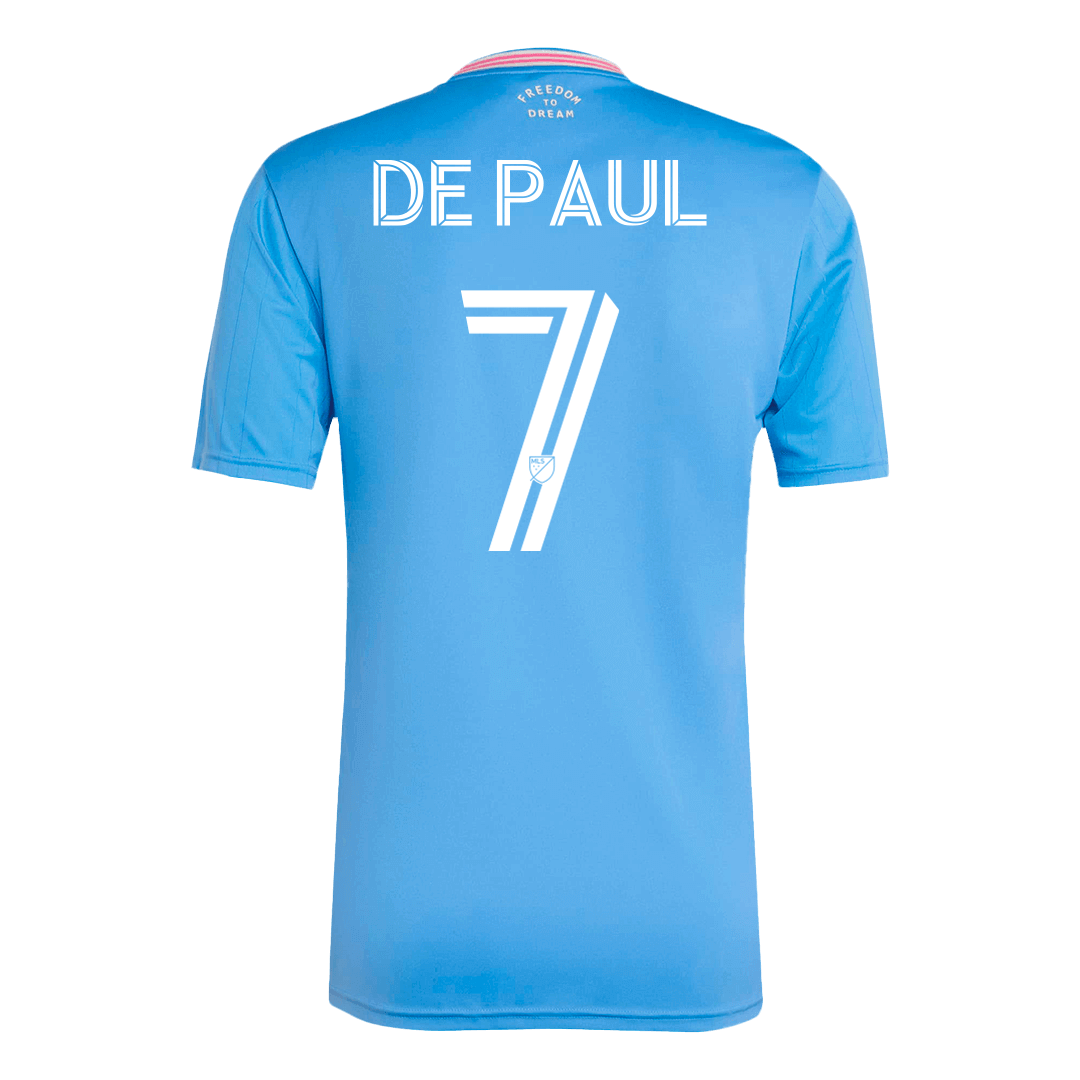 Tricouri Fotbal Inter Miami CF DE PAUL #7 Treilea 2025