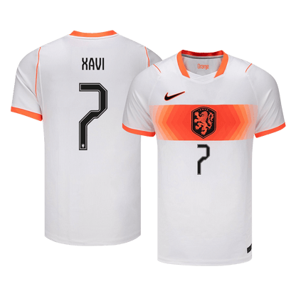 Tricouri Fotbal Netherlands XAVI #7 Deplasare Cupa Mondială 2026