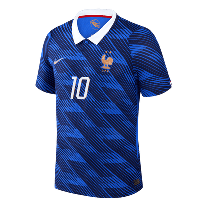 Tricouri Fotbal Franța MBAPPE #10 Acasă Cupa Mondială 2026 Authentic