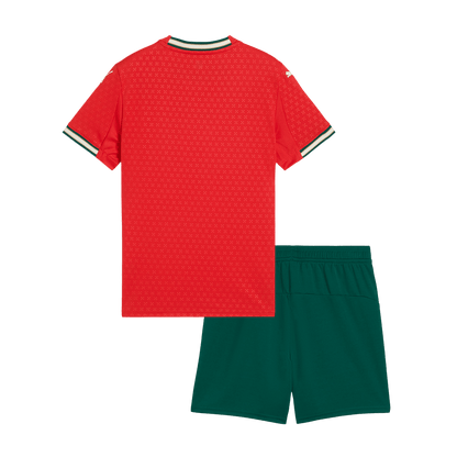 Set Tricouri Fotbal Portugalia Acasă 2025 Pentru Copii