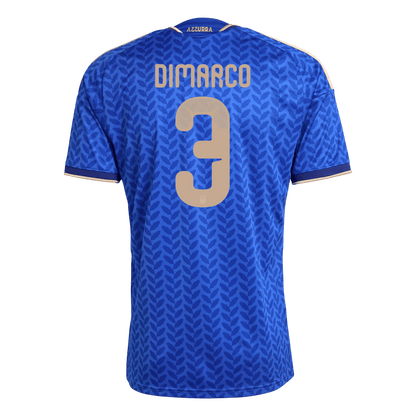 Tricouri Fotbal Italia DIMARCO #3 Acasă Cupa Mondială 2026 - Premium
