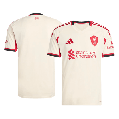 Tricouri Fotbal Liverpool Deplasare 2025/26