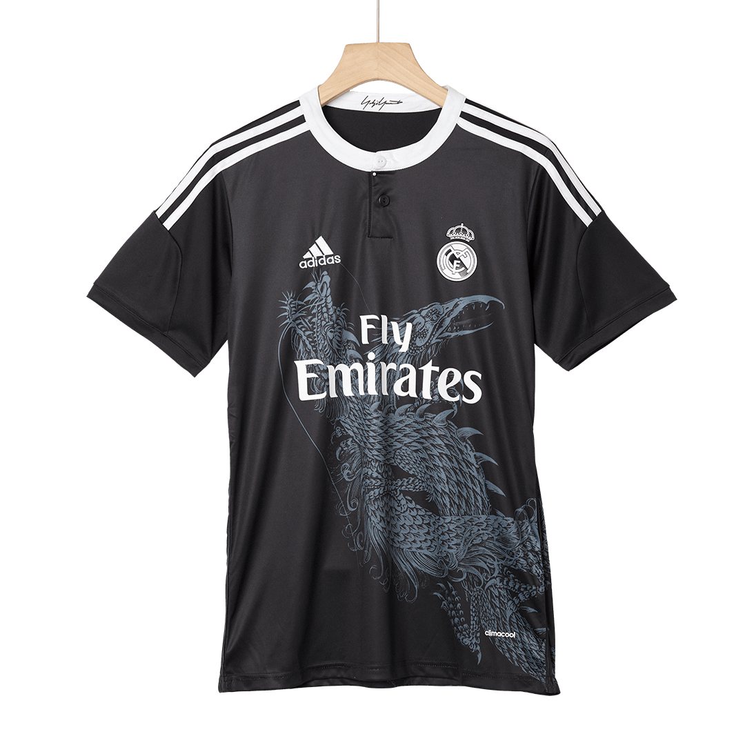 Tricouri Fotbal Vintage Real Madrid BENZEMA #9 Treilea 2014/15