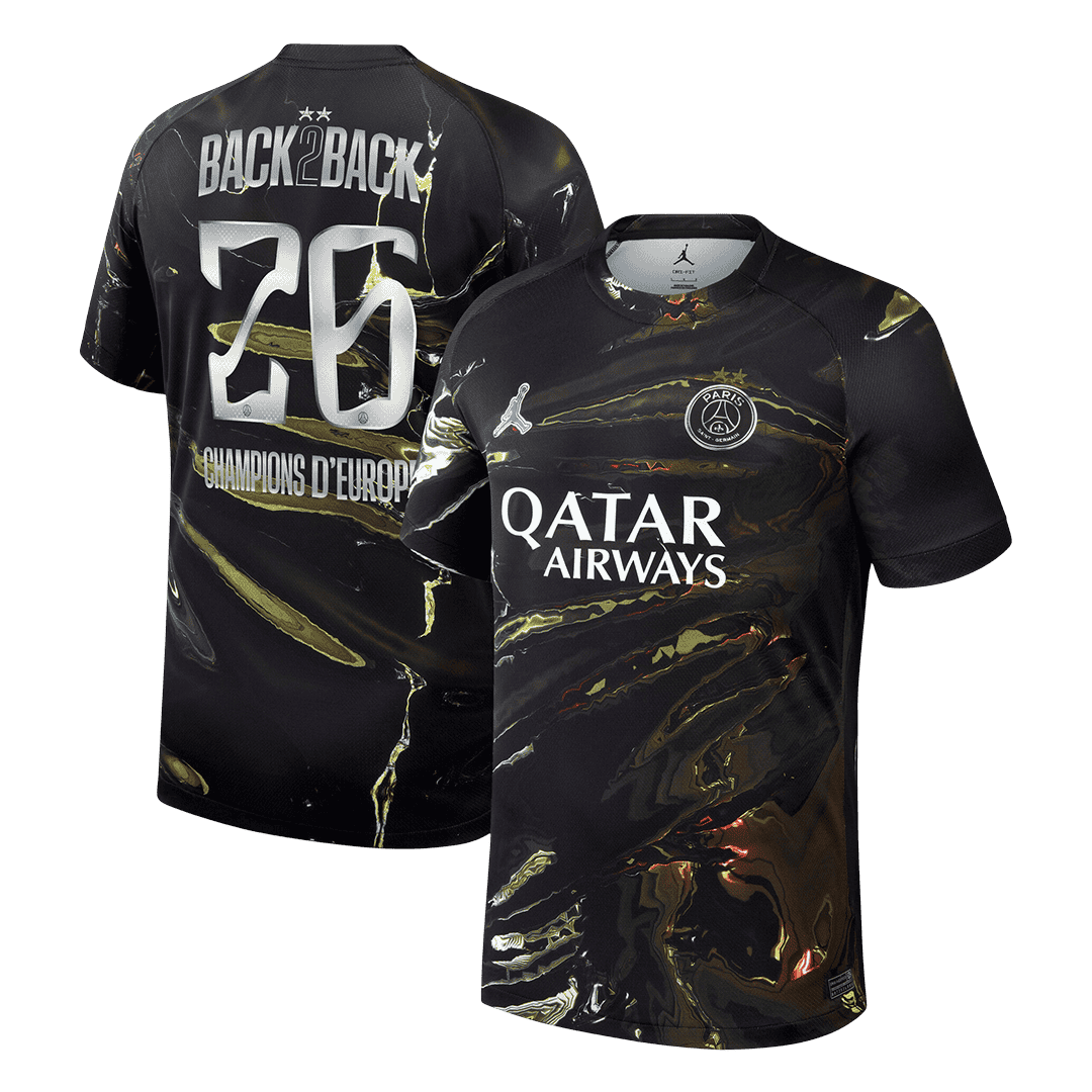 Tricouri Fotbal PSG Champions of Europe #26 2025/26