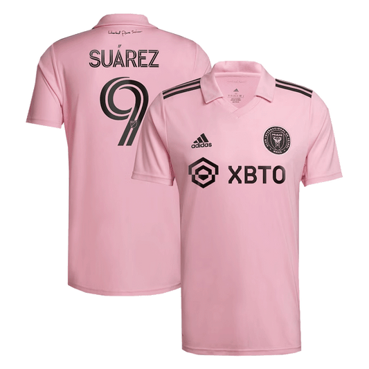 Tricouri Fotbal Inter Miami CF SUÁREZ #9 Acasă 2022 (mărime mare)
