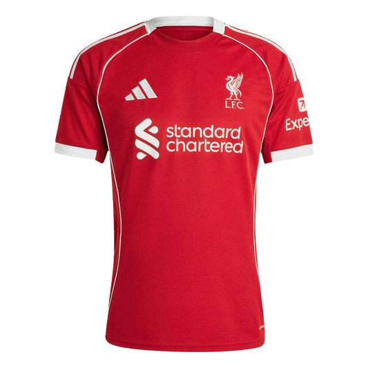Tricouri Fotbal Liverpool Acasă 2025/26