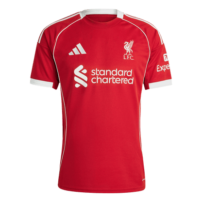 Tricouri Fotbal Liverpool VIRGIL #4 Acasă 2025/26