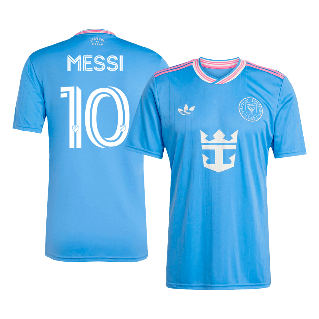 Tricouri Fotbal Inter Miami CF MESSI #10 Treilea 2025 (mărime mare)