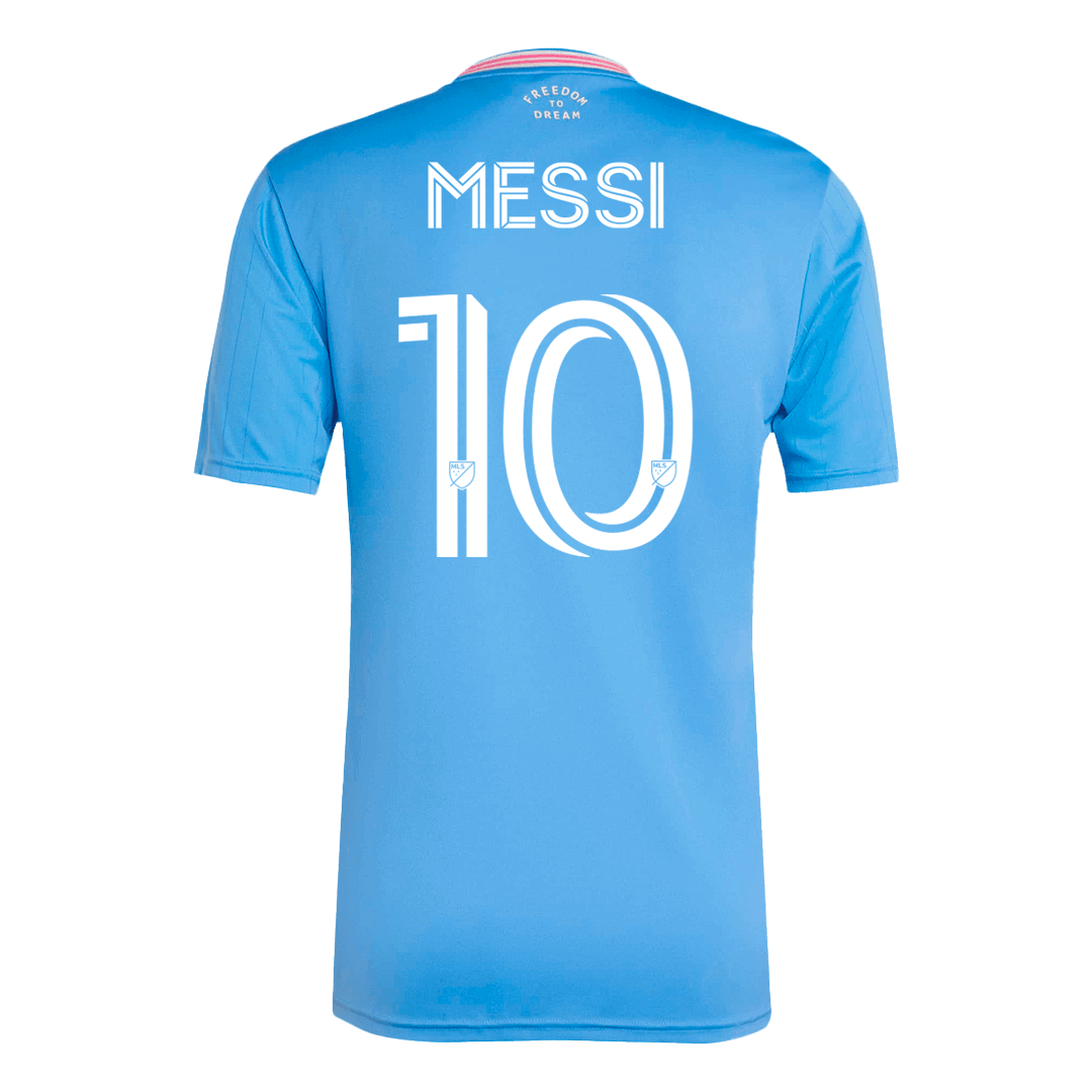 Tricouri Fotbal Inter Miami CF MESSI #10 Treilea 2025 (mărime mare)