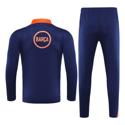 Set Bluză Barcelona 2025/26 Pentru Copii - Black&Orange