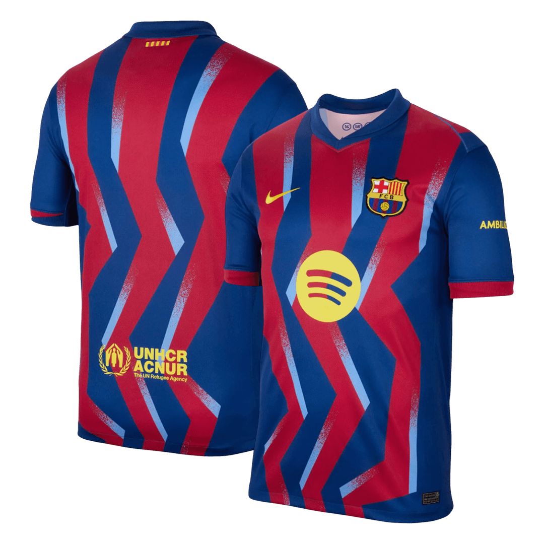 Set Tricouri Fotbal Barcelona Al Patrulea 2025/26