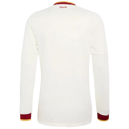 Tricouri Fotbal Spania Deplasare Cupa Mondială 2026 Mânecă Lungă