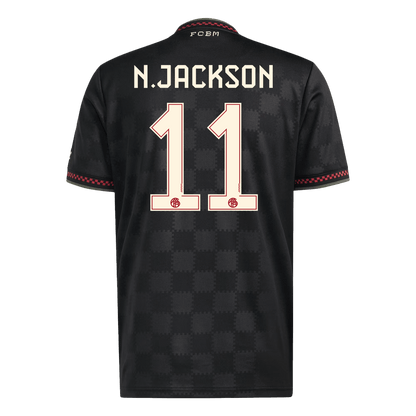 Tricouri Fotbal Bayern Munchen N.JACKSON #11 Treilea 2025/26