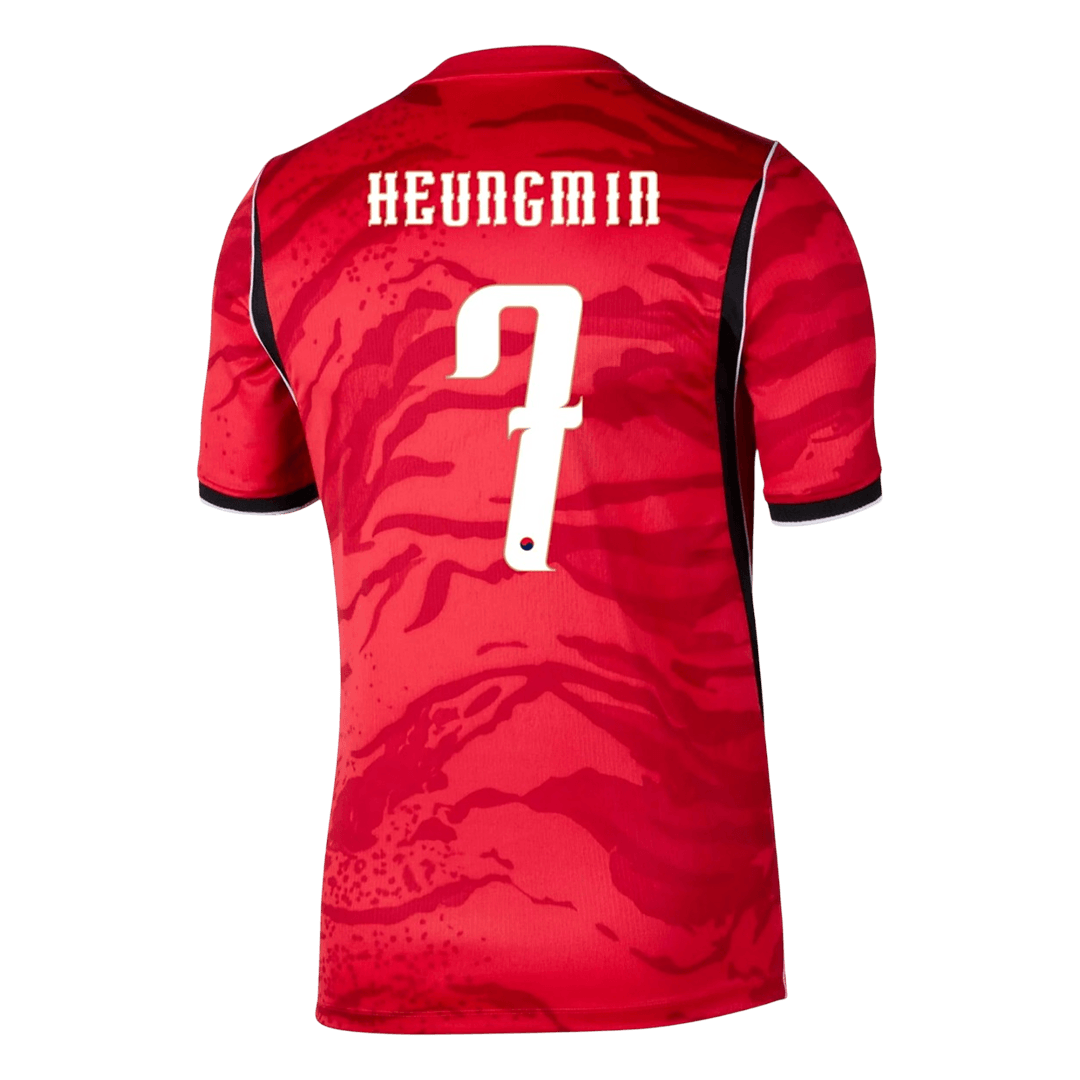 Tricouri Fotbal South Korea HEUNGMIN #7 Acasă Cupa Mondială 2026