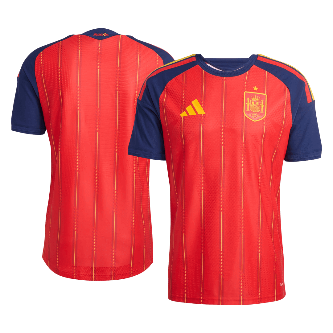 Tricou Spania Acasă Cupa Mondială 2026 Authentic