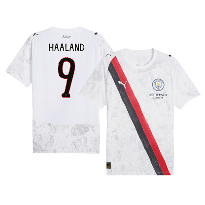 Tricouri Fotbal Manchester City KidSuper HAALAND #9 2025/26 - Club World Cup