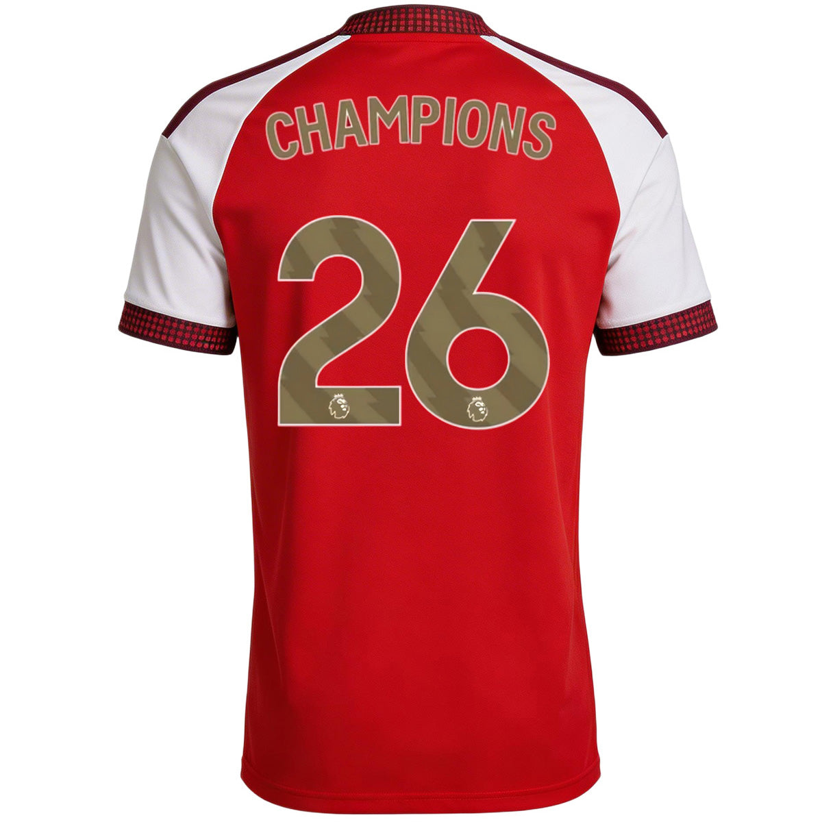 Tricouri Fotbal Arsenal CHAMPIONS #26 Acasă 2026/27
