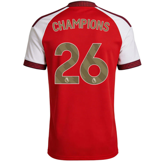 Tricouri Fotbal Arsenal CHAMPIONS #26 Acasă 2026/27