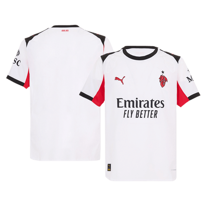 Tricouri Fotbal AC Milan Deplasare 2025/26 Authentic