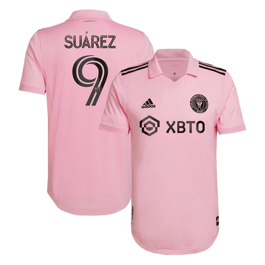 Tricouri Fotbal Inter Miami CF SUÁREZ #9 Acasă 2022 Authentic