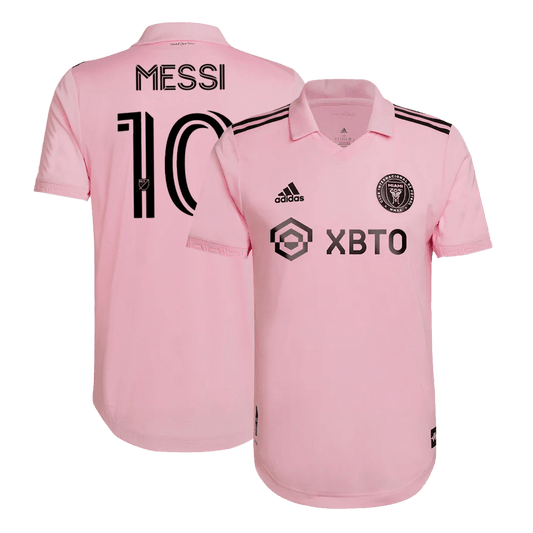 Tricouri Fotbal Inter Miami CF MESSI #10 Acasă 2022 Authentic