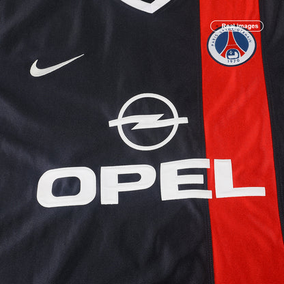 Tricouri Fotbal Vintage PSG Acasă 2001/02